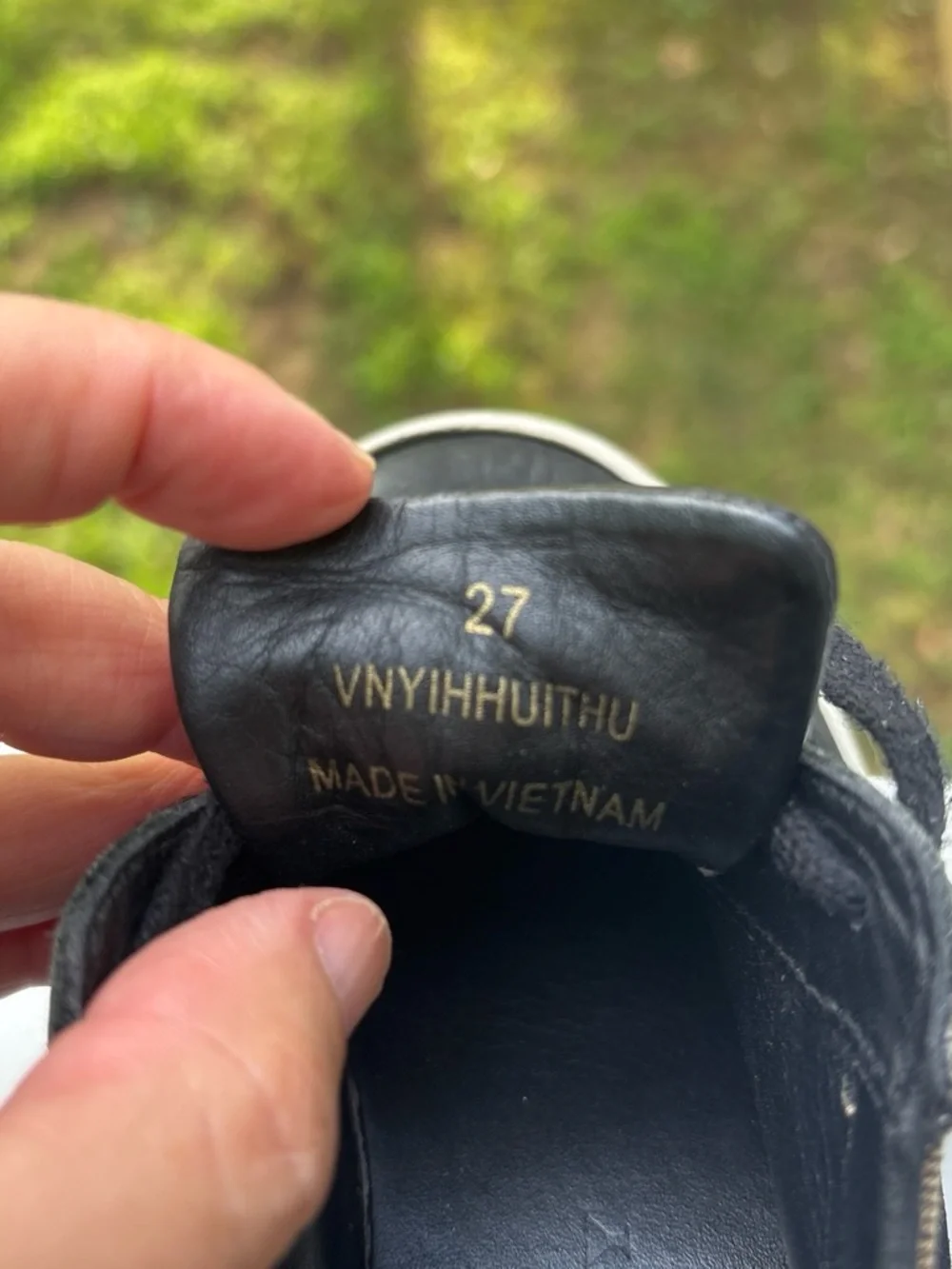 Burberry toddler sneakers
